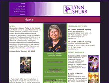 Tablet Screenshot of lynnshurr.com